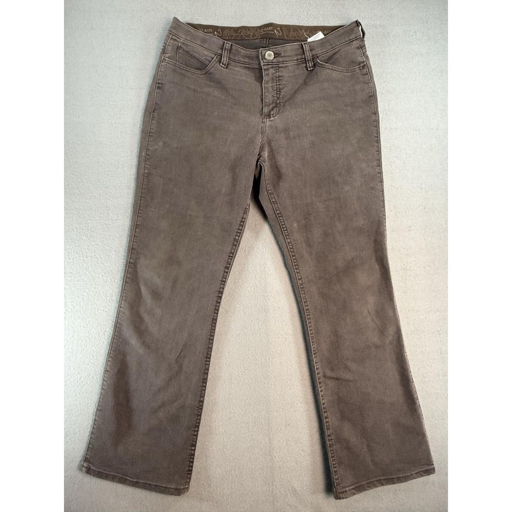 Wrangler‎ Q-Baby Jeans 35x28.5 Medium Brown Mid Rise Bootcut Denim 13/14X30